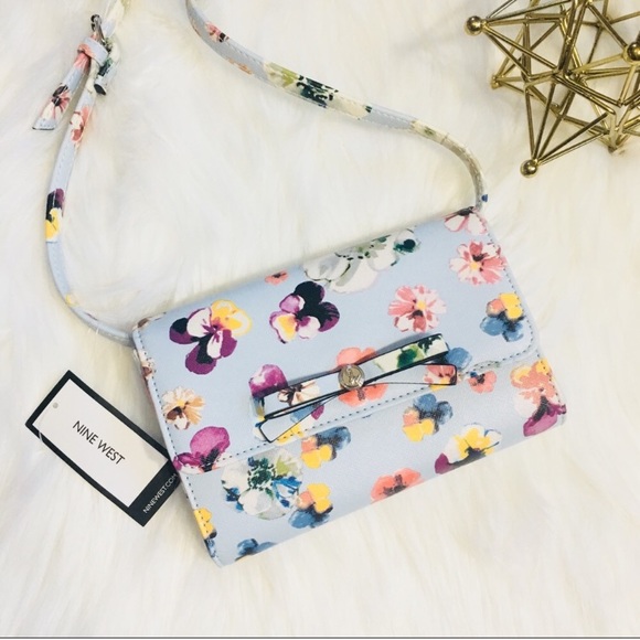Nine West Handbags - NWT Nine West Floral Crossbody 🌟
